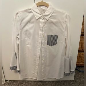 Trovata Birds of Paradise Button Down